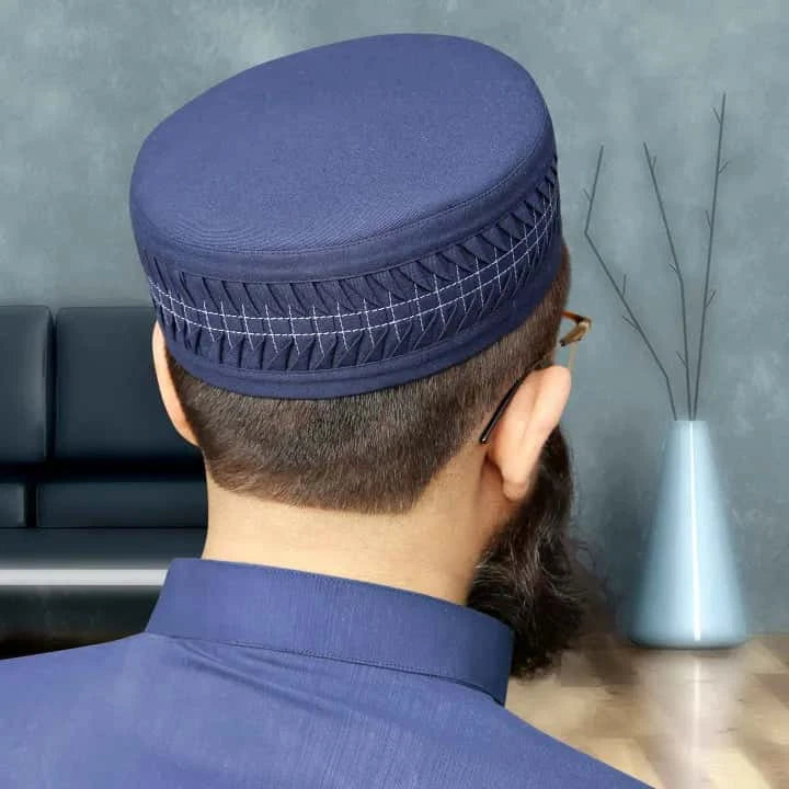 "Muslim Darham Prayer Kufi Hat For Mens-Islamic Prayer Kufi For Mens Modestile"