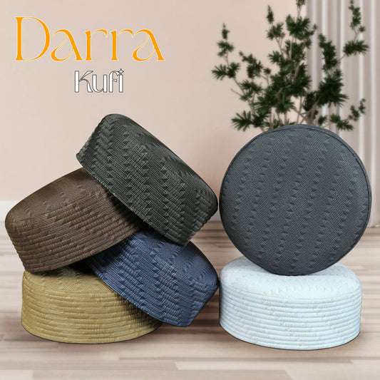 "Muslim Darra Prayer Kufi Hat For Mens Modestile"