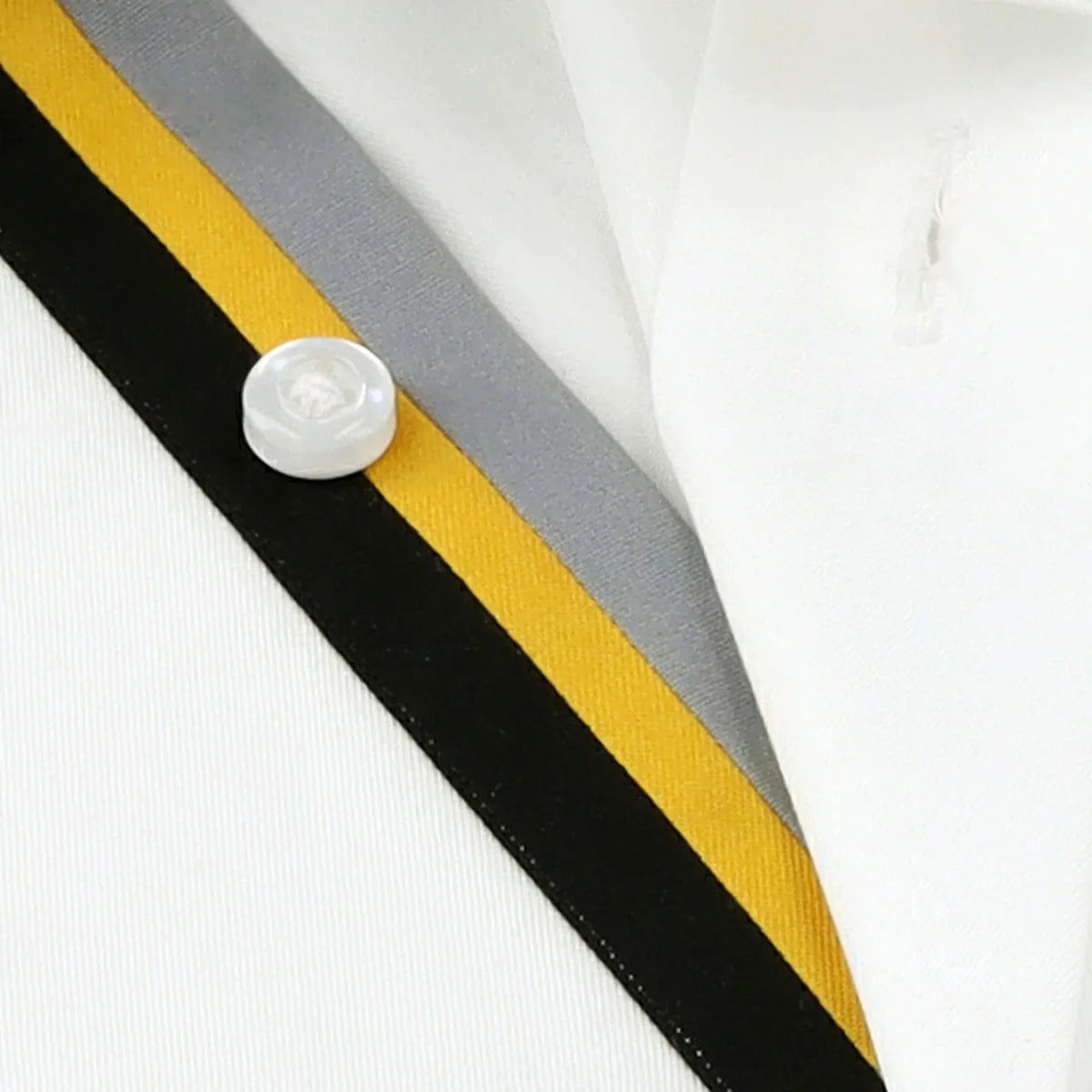 Shadow Placket Contrast Formal Shirt for Men