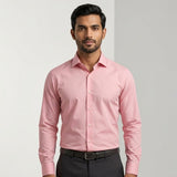 Rose Gold Pink Formal Shirt for Men