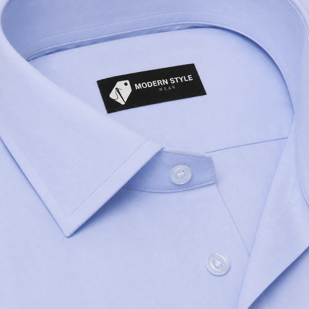 Ice Blue Formal Shirt for Men