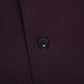 Plum Purple Formal Shirt for Men with Contrast Placket