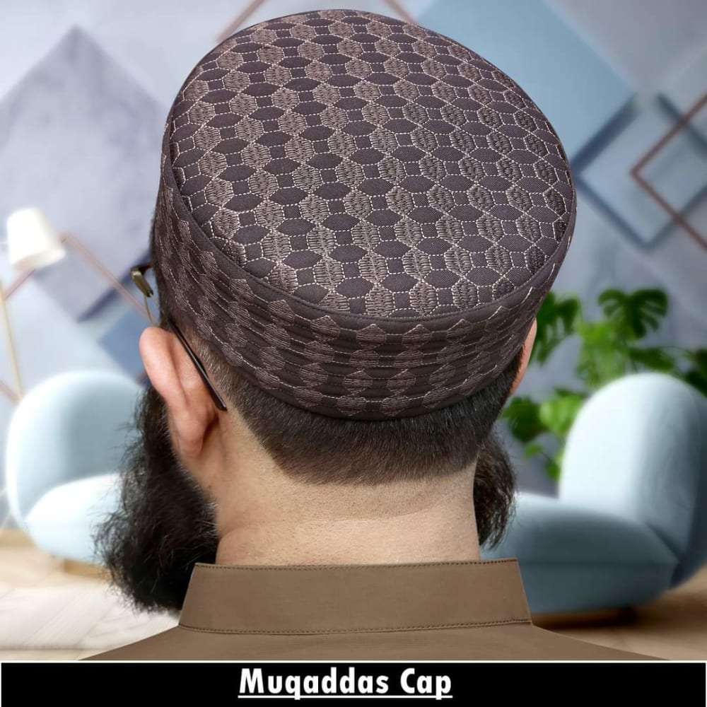 "Muslim Fayyad Prayer Kufi Hat For Mens"