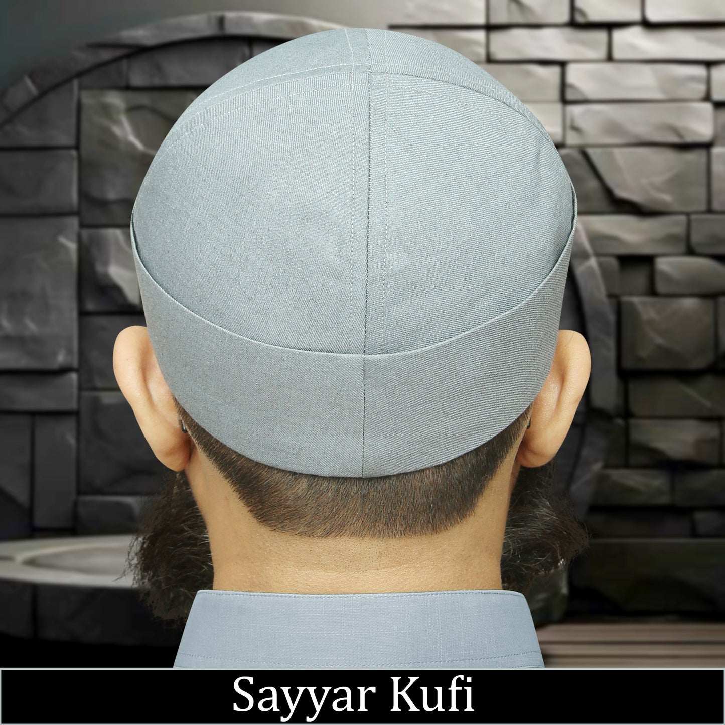 Muslim  Sayyar Kufi Hat for Men's