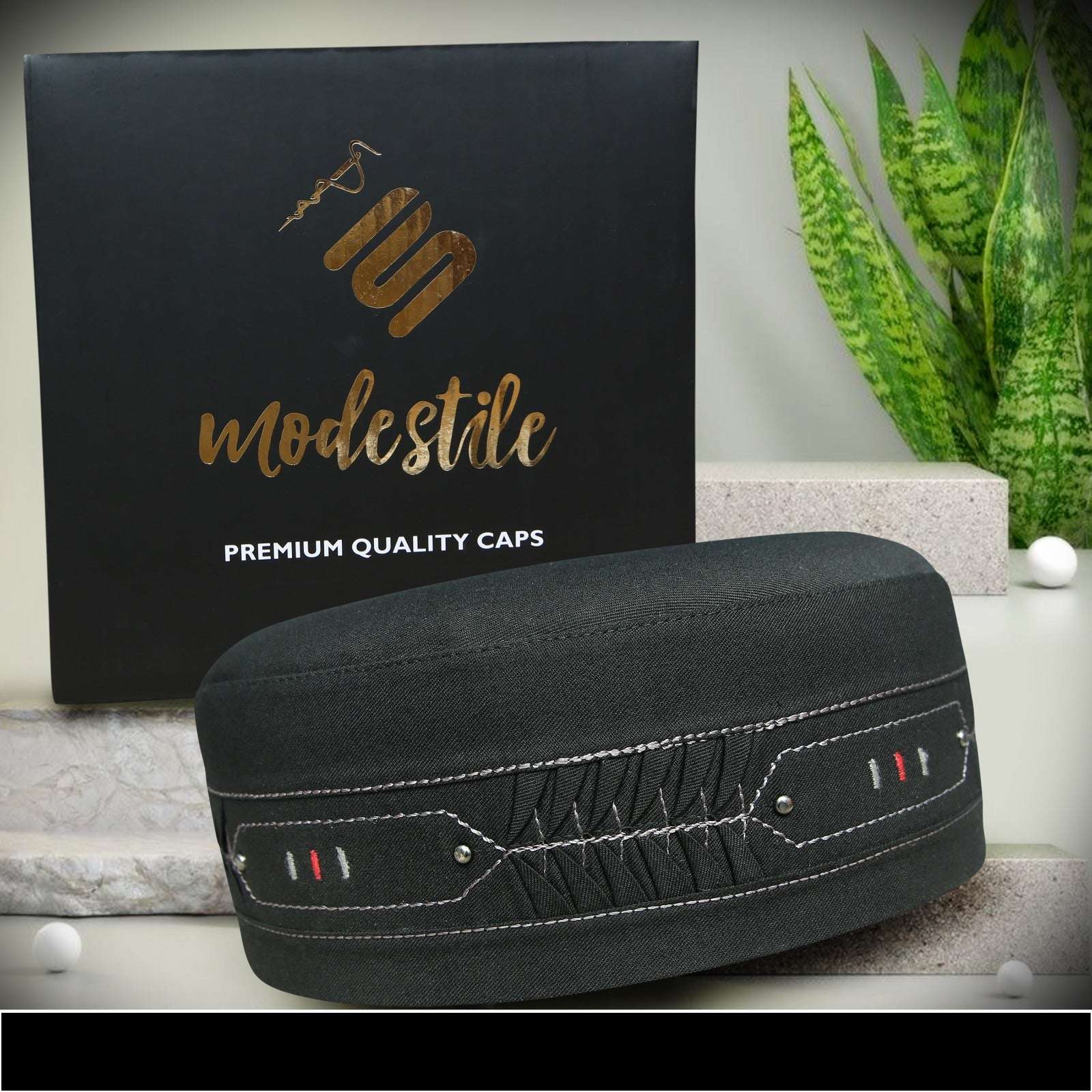 "Muslim Inayat Prayer Kufi Hat For Mens-Muslim cap for everyday wear"