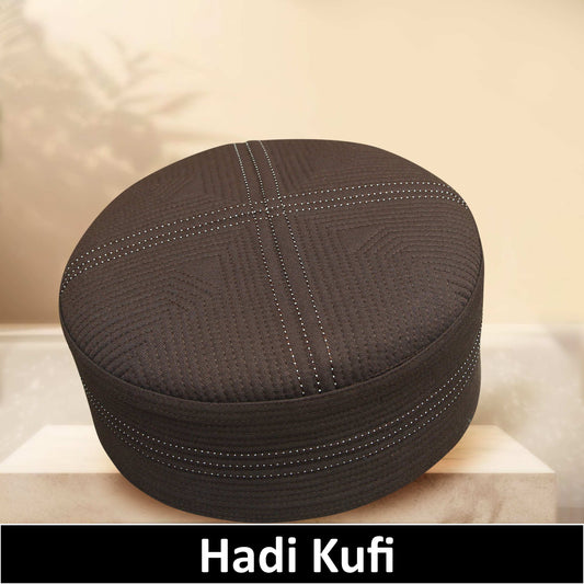 "Modestile Hadi Prayer Islamic Kufi Hat For Men's Traditional Headwear"