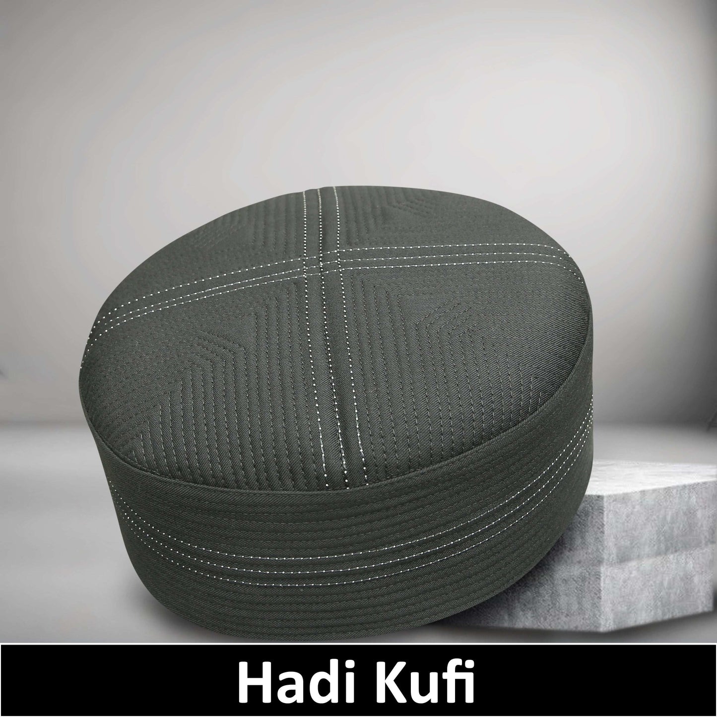 "Modestile Hadi Prayer Islamic Kufi Hat For Men's Traditional Headwear"