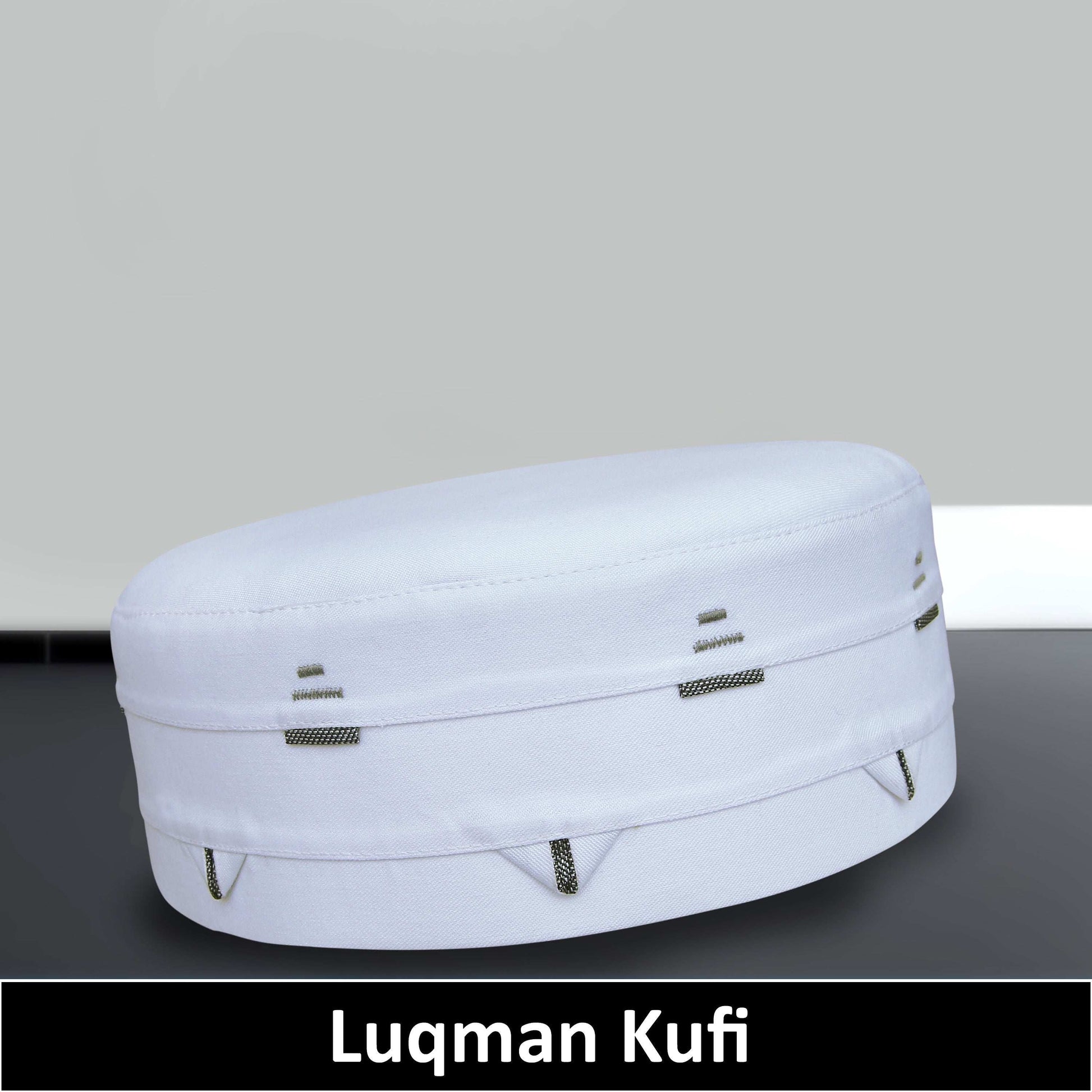 "Muslim Luqman Prayer Kufi Hat for mens – Islamic Cap for Salah"