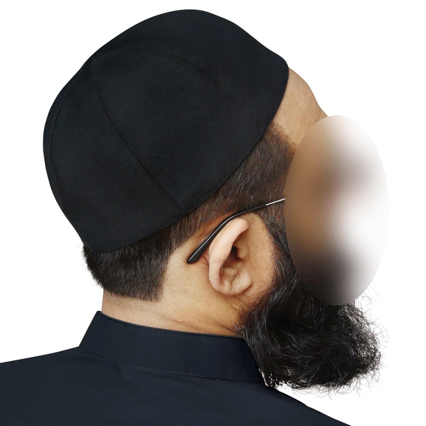 "Muslim Nisbat Prayer Kufi Hat for Men – Islamic Traditional Cap"