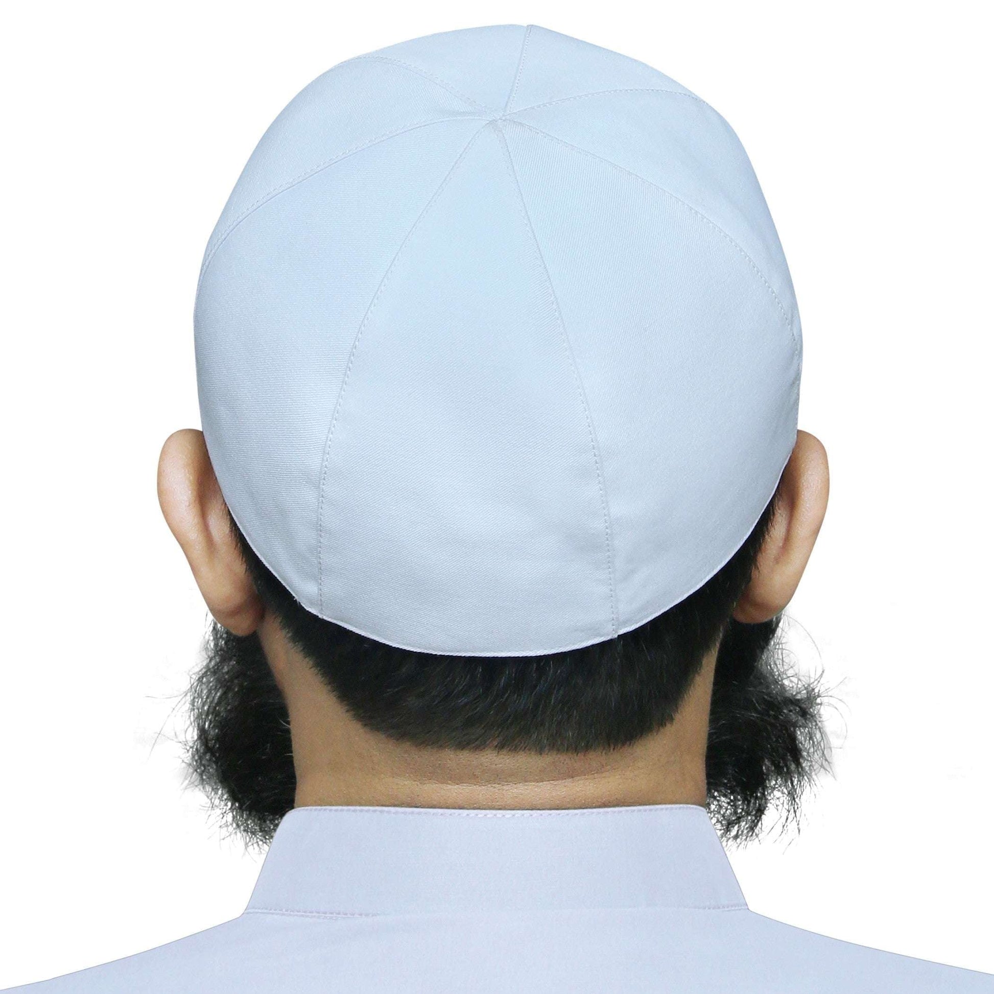 "Muslim Nisbat Prayer Kufi Hat for Men – Islamic Traditional Cap"