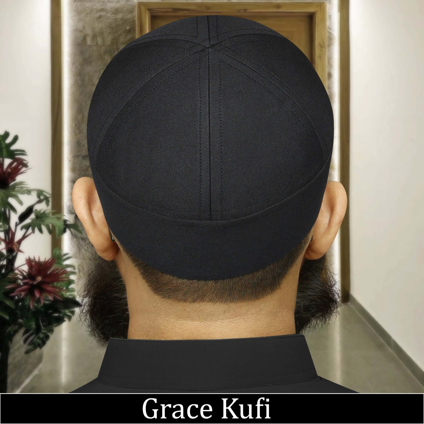 "Muslim Grace Brimless Prayer Kufi Hat for Men ÛÒ Islamic Traditional Head Cap Modestile"