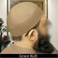 "Muslim Grace Brimless Prayer Kufi Hat For Mens"