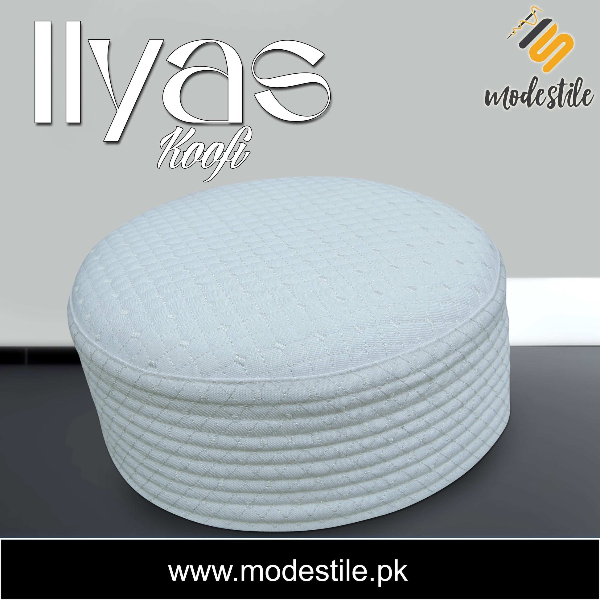 "Islamic Kufi Hat for Salah ‰ÛÒ Ilyas Edition by Modestile"