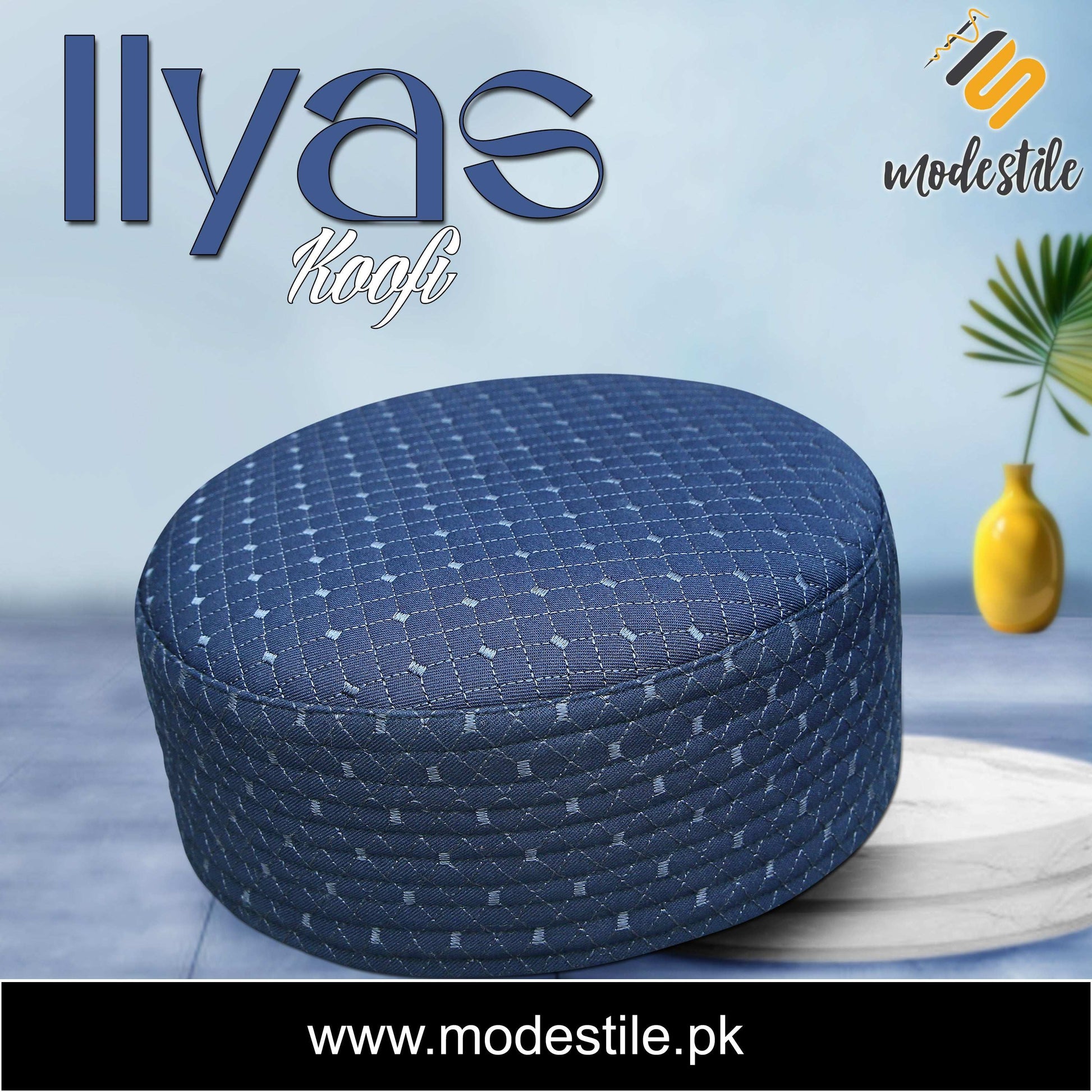 "Islamic Kufi Hat for Salah ‰ÛÒ Ilyas Edition by Modestile"