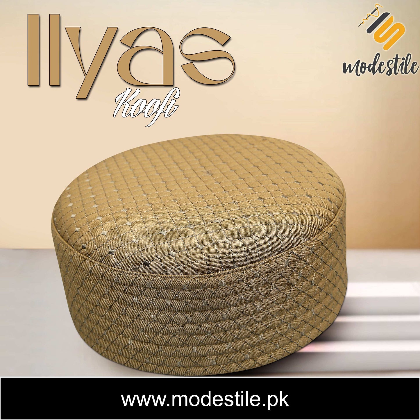 "Islamic Kufi Hat for Salah ‰ÛÒ Ilyas Edition by Modestile"