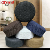 "Men’s Premium Idrees Kufi – Traditional Embroidered Muslim Prayer Hat Modestile"