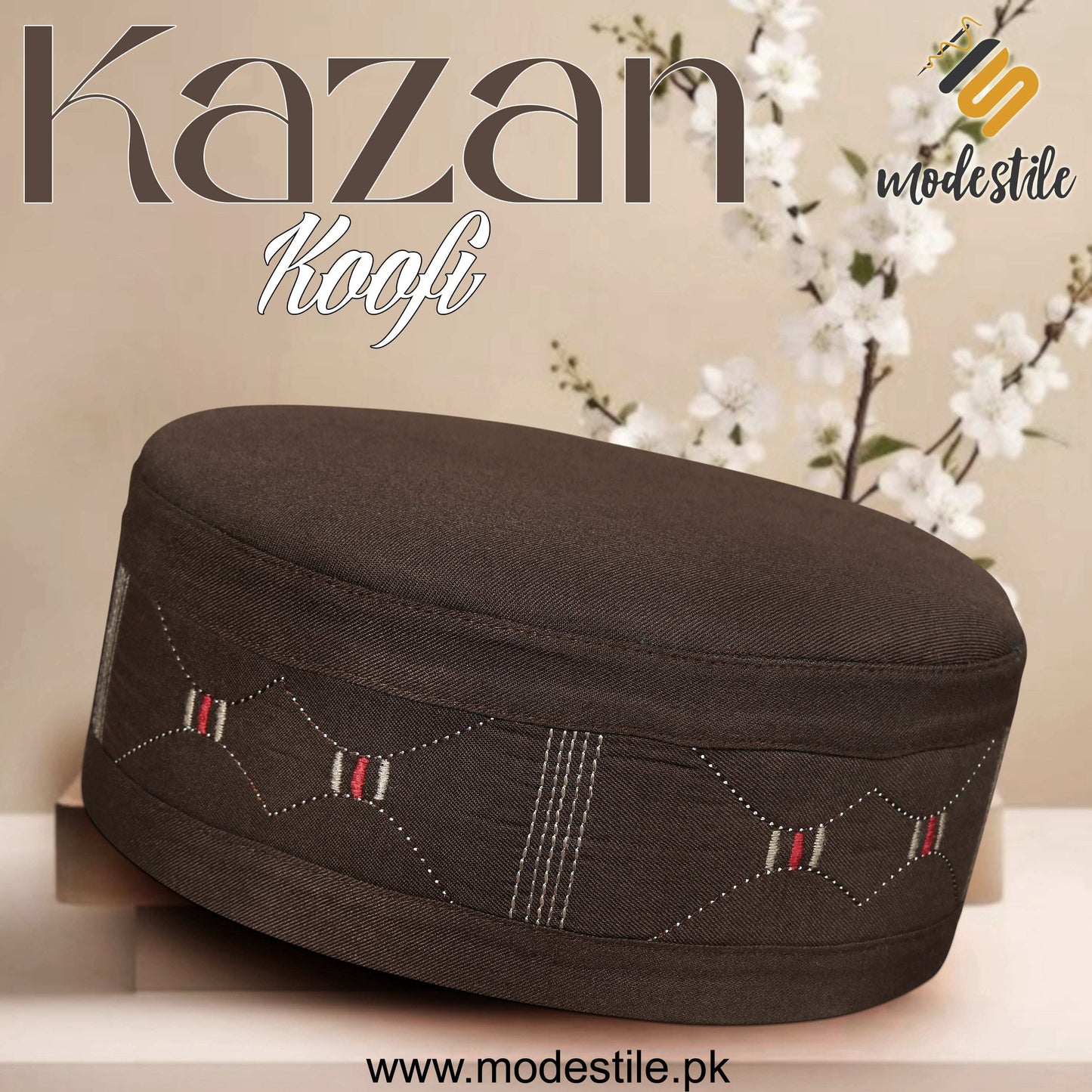 "Muslim Kazan Prayer Kufi Hat for Men ÛÒ New Islamic Traditional Headwear"