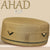 Ahad Kufi Islamic Prayer Cap for Men Premium Polyester Cotton Muslim Cap High Quality Salah Topi
