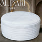 Al-Dari Premium Kufi – Polyester Cotton Muslim Prayer Cap for Men's
