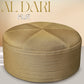 Al-Dari Premium Kufi – Polyester Cotton Muslim Prayer Cap for Men's