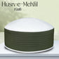 Husn E Mehfil Misri Kufi Cap ÛÒ Green and white Prayer Cap for Men