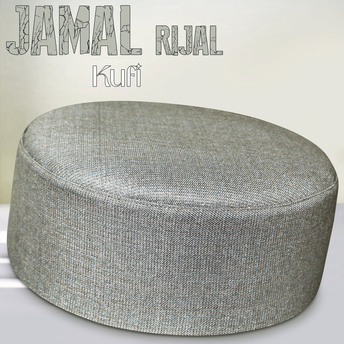 Muslim Jamal Rijal Prayer Kufi for mens – Islamic Cap for Salah