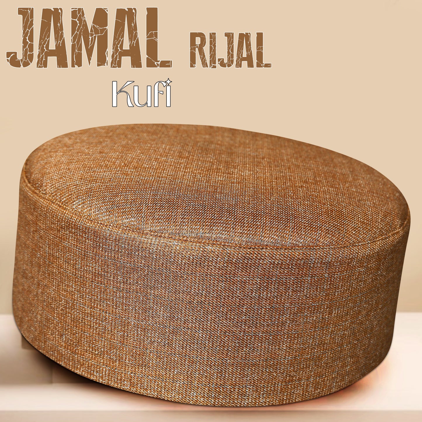 Muslim Jamal Rijal Prayer Kufi for mens – Islamic Cap for Salah