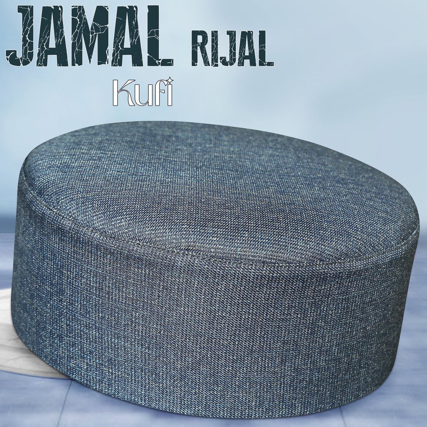 Muslim Jamal Rijal Prayer Kufi for mens – Islamic Cap for Salah