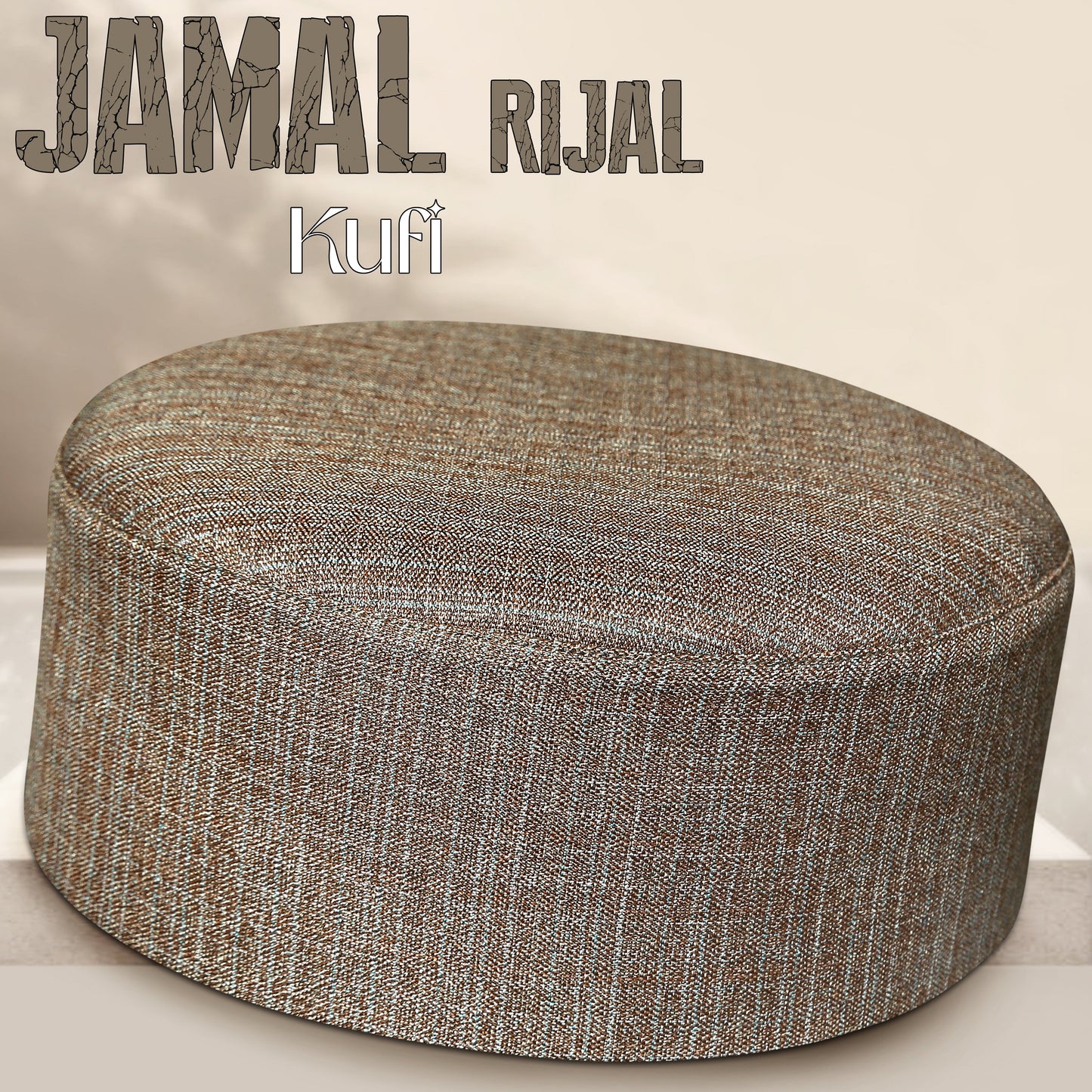 Muslim Jamal Rijal Prayer Kufi for mens – Islamic Cap for Salah