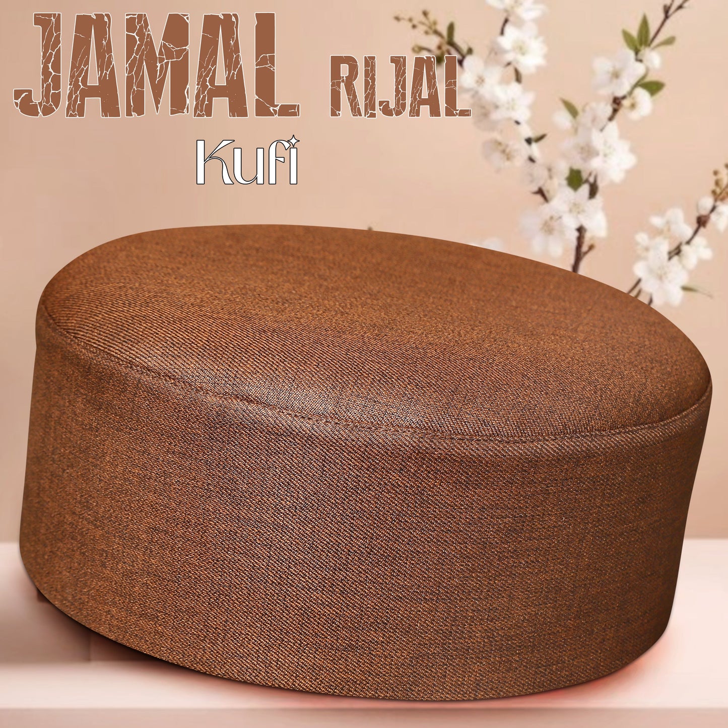 Muslim Jamal Rijal Prayer Kufi for mens – Islamic Cap for Salah