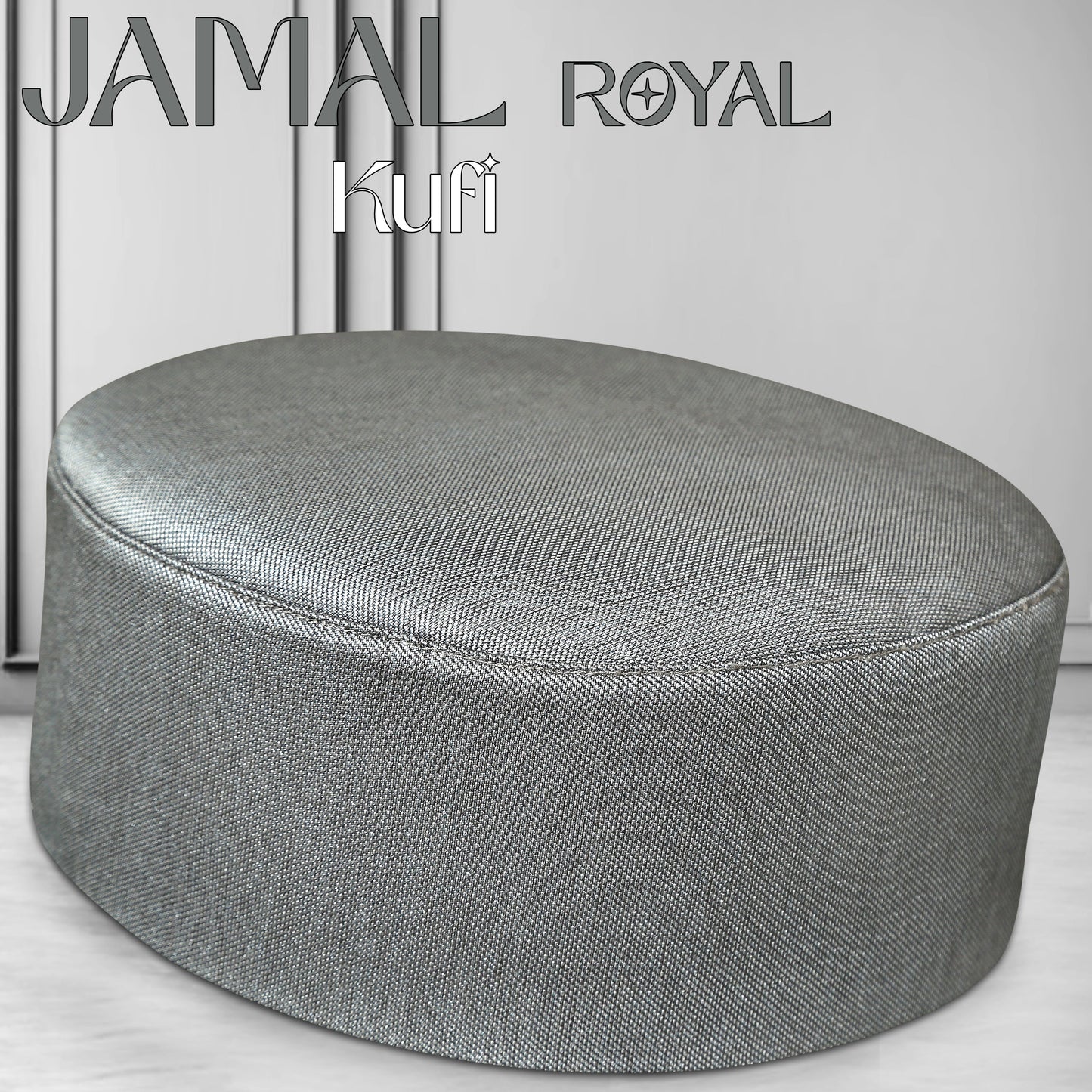 Jamal Royal Kufi - Premium Soft Textured Islamic Prayer Cap | Modestile