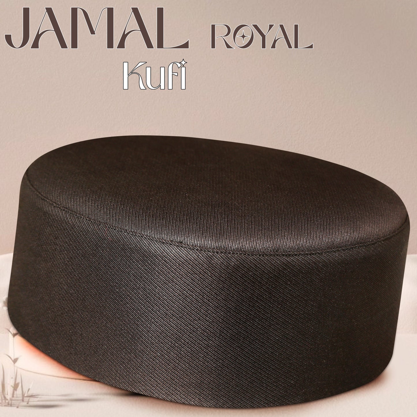 Jamal Royal Kufi - Premium Soft Textured Islamic Prayer Cap | Modestile