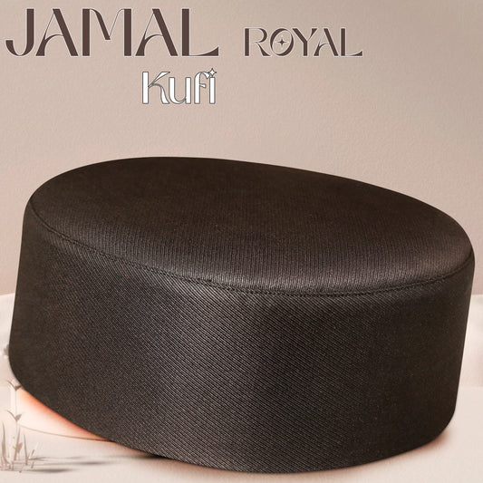 Jamal Royal Kufi - Premium Soft Textured Islamic Prayer Cap | Modestile