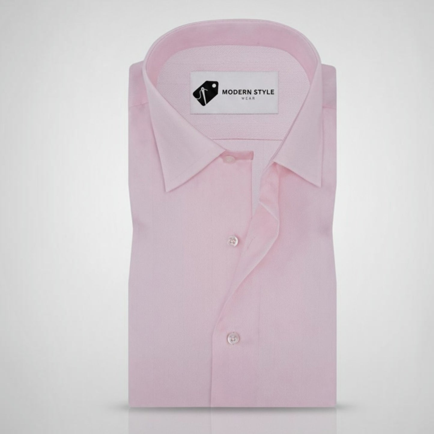 Blush Pink Formal Dress Shirt for Men