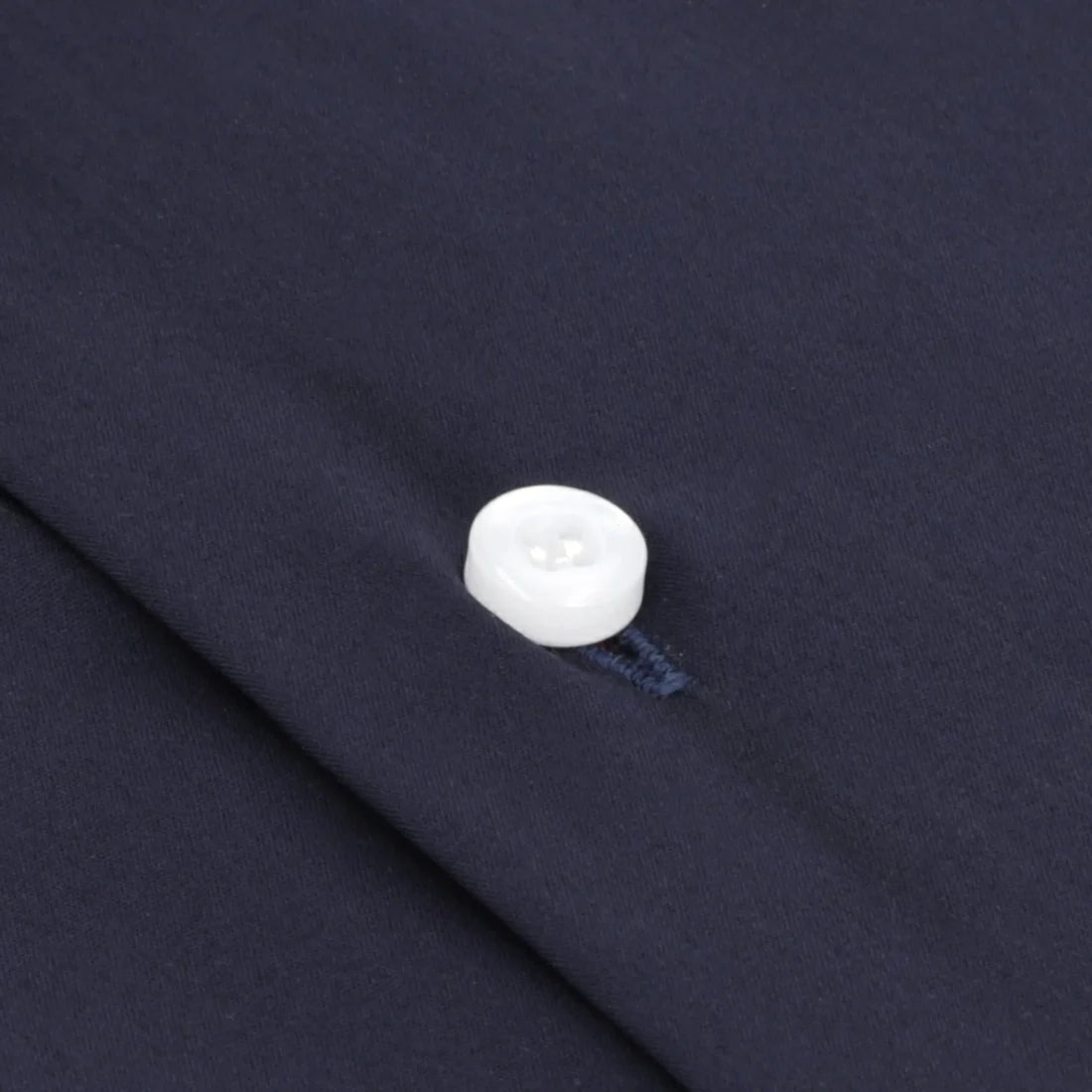 Casual Royal Blue Shirt with Contrast Inlay