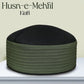 Misri Style Koofi In Green and Black
