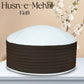 Misri Topi brown and white turkish style