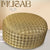Musab Hard Koofi Cap - Premium Embroidered Islamic Prayer Cap