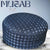 Musab Hard Koofi Cap - Premium Embroidered Islamic Prayer Cap
