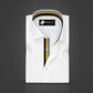 Shadow Placket Contrast Formal Shirt for Men