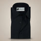Black Micro Stripe Formal Shirt for Men