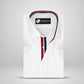 French White Liner Formal Shirt for Men