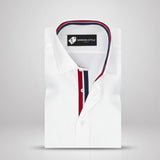 French White Liner Executive Formal Shirt for Men