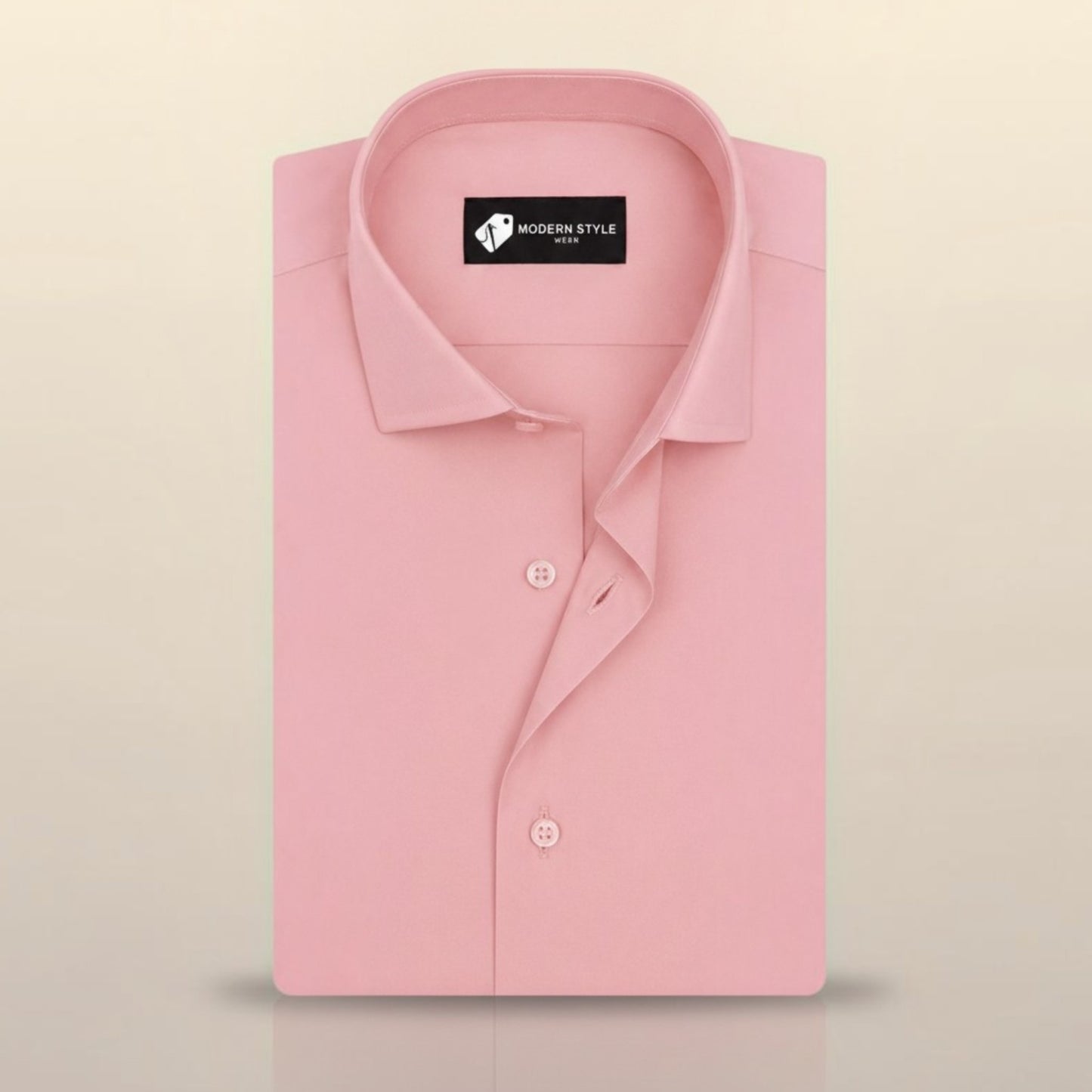 Rose Gold Pink Formal Shirt for Men
