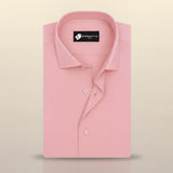 Rose Gold Pink Formal Shirt for Men