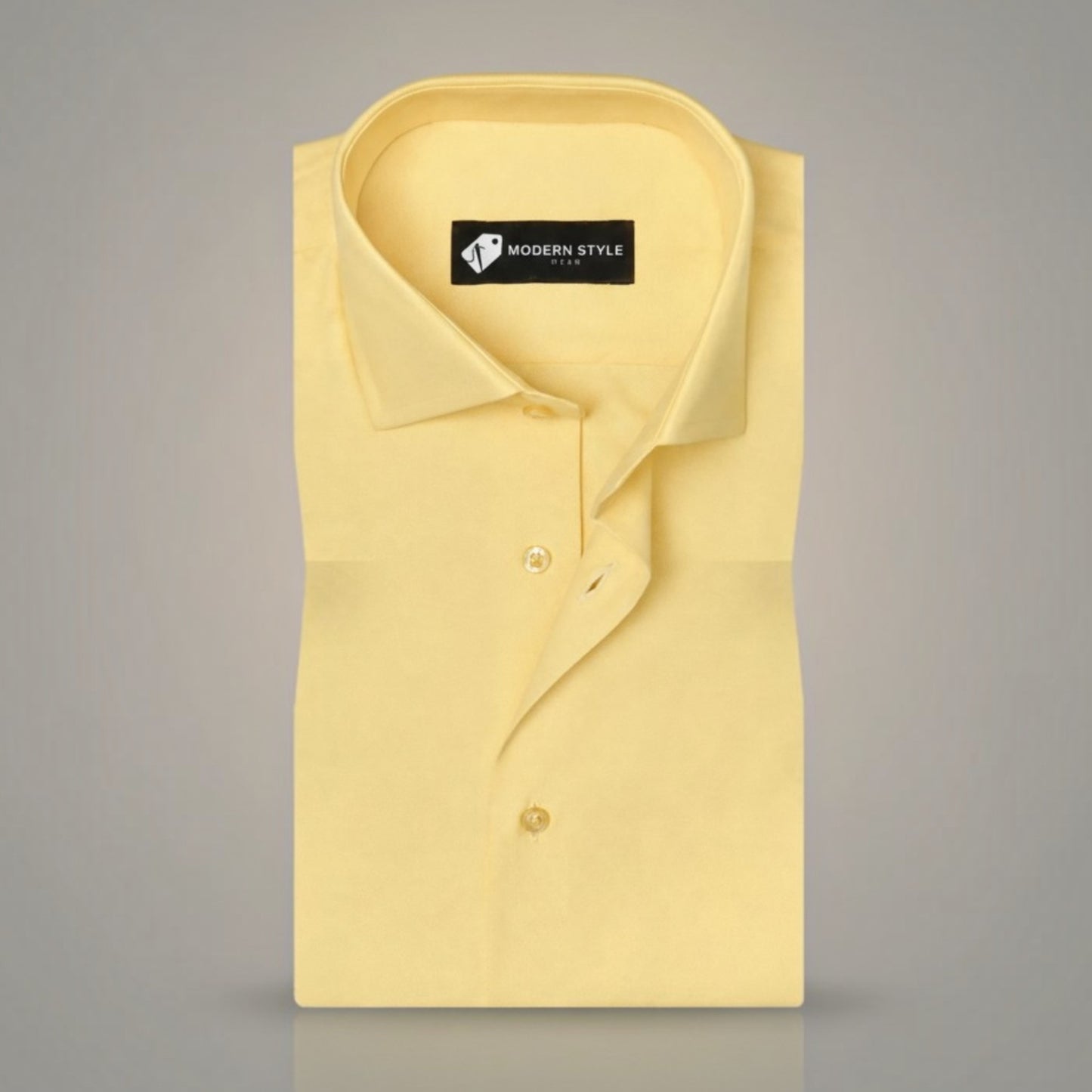 Stanley Slight Yellow Formal Shirt for Men