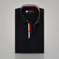 Black Liner French Contrast Formal Shirt for Men