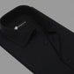 Men's Premium Black Solid Formal Shirt