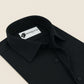 Black Micro Stripe Formal Shirt for Men