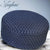 Sagheer Kufi Premium Polyester Cotton Islamic Prayer Cap Navy Blue